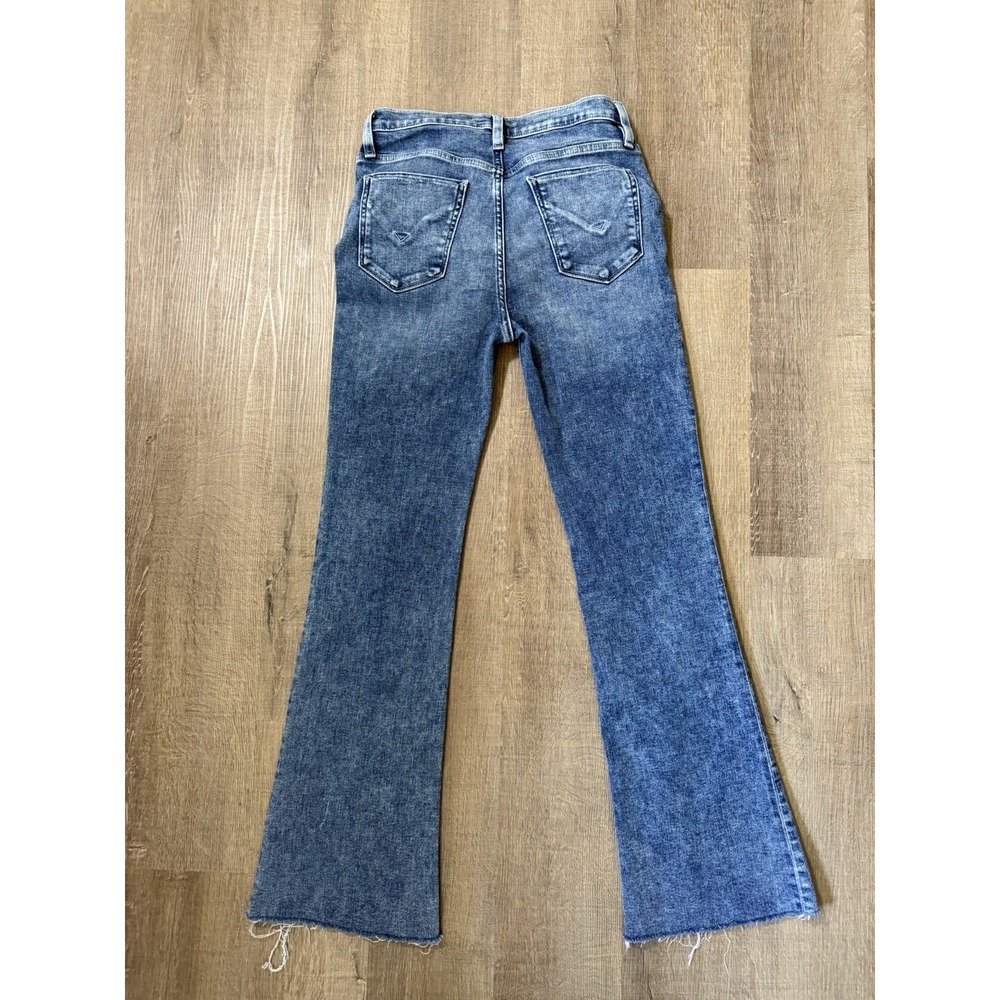 Hudson‎ Nico Melody Blues Jeans Womens Blue Denim Bootcut Cut Off Hem Size 28